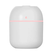 USB Plug-in Car Household Air Purification Water Drop Humidifier Large Capacity Sprayer(White)