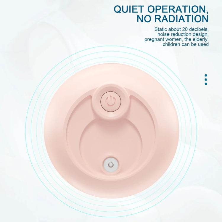 USB Plug-in Car Household Air Purification Water Drop Humidifier Large Capacity Sprayer(Pink)