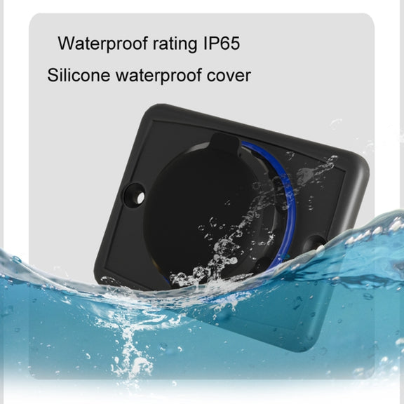Car Ship Modified Water-resistant USB Socket Charger, Model: UCC-350 AC3.1A Total 3.1A 15.5W