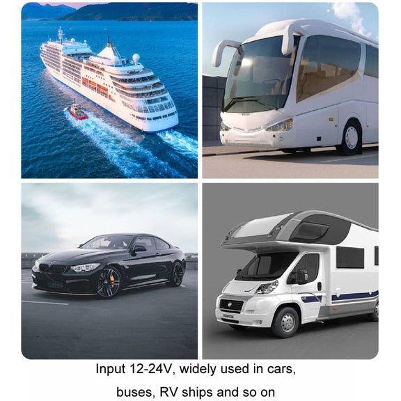 Car Ship Modified Water-resistant USB Socket Charger, Model: UCC-350 AC3.1A Total 3.1A 15.5W