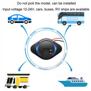 2 in 1 Car Modification Fast Charging USB-C Car Charger(UCC-320 QC3.0+PD)