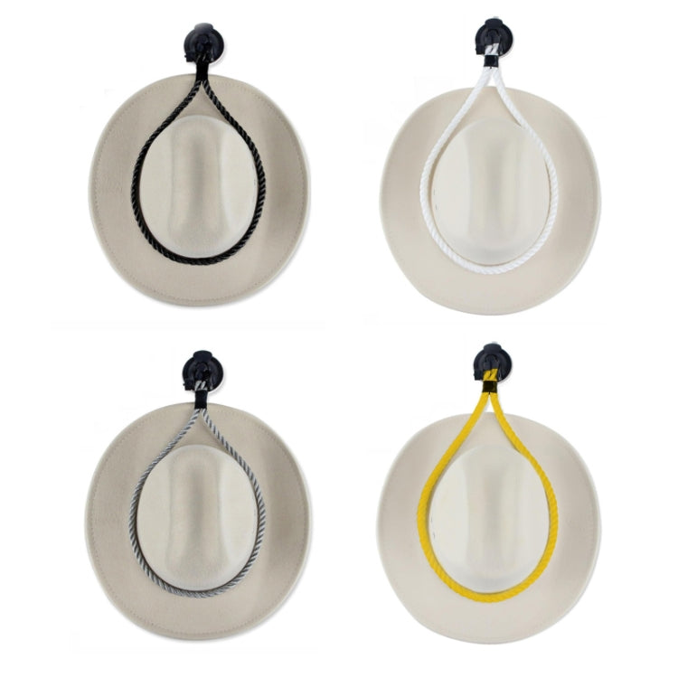 Car Cowboy Hat Rack Home Door Rear Hat Hook Holder, Color: Gray