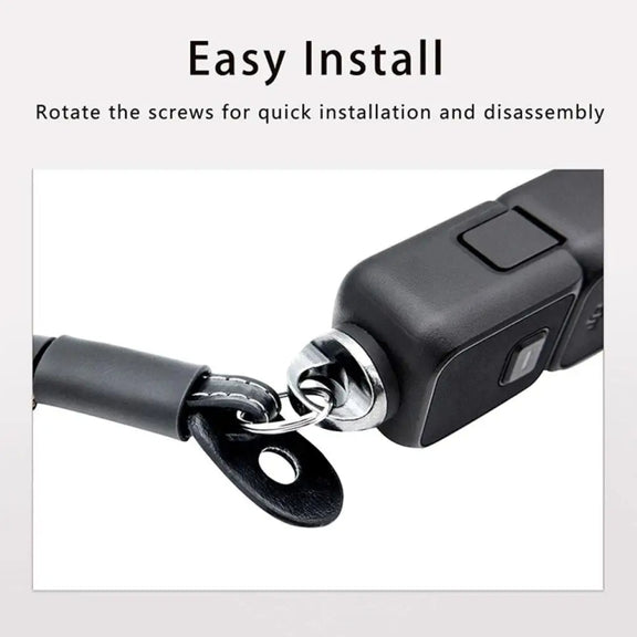 Camera Gimbal Hand Strap Handheld Stabilizer Accessories Wrist Strap For DJI OSMO Pocket 3 / OM 3 / OM 4 / OM 5 / OM 6(Black)