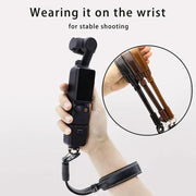 Camera Gimbal Hand Strap Handheld Stabilizer Accessories Wrist Strap For DJI OSMO Pocket 3 / OM 3 / OM 4 / OM 5 / OM 6(Black)