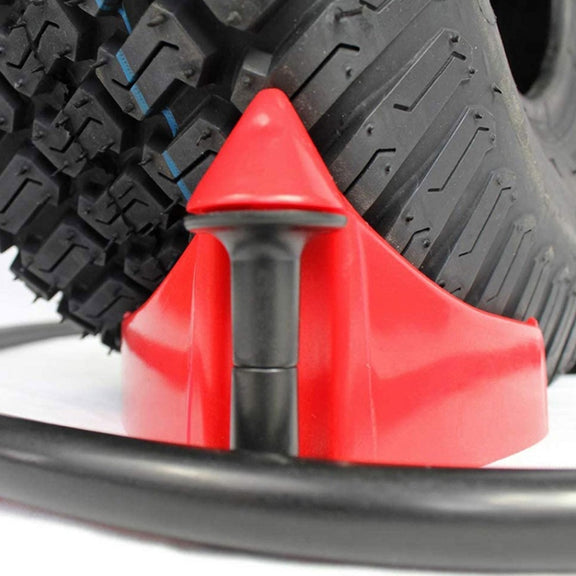 Portable Practical Tire Winder for Cars Beauty Cleaning Tools(Red)
