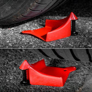 Portable Practical Tire Winder for Cars Beauty Cleaning Tools(Red)