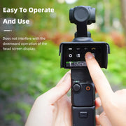 For DJI Osmo Pocket 3 BRDRC Sunshade Hood Light Weight Screen Shade(Black)