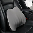 Car Memory Foam Neck Pillow Car Neck Rest Silk Pillow Car Seat Cervical Cushion, Style: Lumbar Pad Gray - Seat Accessories by PMC TechLife | Online Shopping South Africa | PMC TechLife | Buy Now Pay Later Mobicred