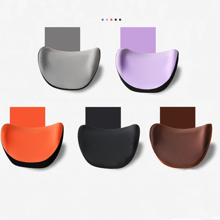 Car Memory Foam Neck Pillow Car Neck Rest Silk Pillow Car Seat Cervical Cushion, Style: Headrest Coffee
