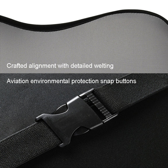 Car Memory Foam Neck Pillow Car Neck Rest Silk Pillow Car Seat Cervical Cushion, Style: Headrest Coffee