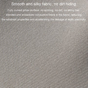 Car Memory Foam Neck Pillow Car Neck Rest Silk Pillow Car Seat Cervical Cushion, Style: Lumbar Pad Gray