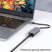 JINGHUA Gigabit LAN Converter For Computer External Driverless Network Card, Specification: USB3.0 Single Port