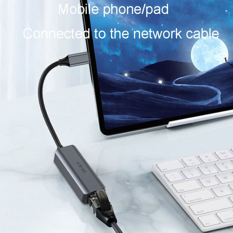 JINGHUA Gigabit LAN Converter For Computer External Driverless Network Card, Specification: USB3.0 Single Port