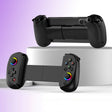 D8 Mobile Phone Stretch Band Light Gamepad Dual Hall Wireless Bluetooth Somatic Vibration Grip for PC / Android / IOS / Tablet / PS3 / PS4 / Switch, Color: Black - Gamepads by PMC TechLife | Online Shopping South Africa | PMC TechLife | Buy Now Pay Later Mobicred