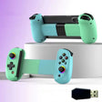 D8 Mobile Phone Stretch Band Light Gamepad Dual Hall Wireless Bluetooth Somatic Vibration Grip for PC / Android / IOS / Tablet / PS3 / PS4 / Switch, Color: Green Blue+Receiver - free shipping - PMC Jewellery - Order now!