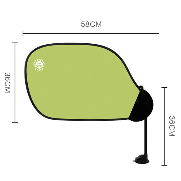 Car All Round Window Sunshade Adjustable Sunscreen Heat Insulation Sun Shade(Fairy Pink)