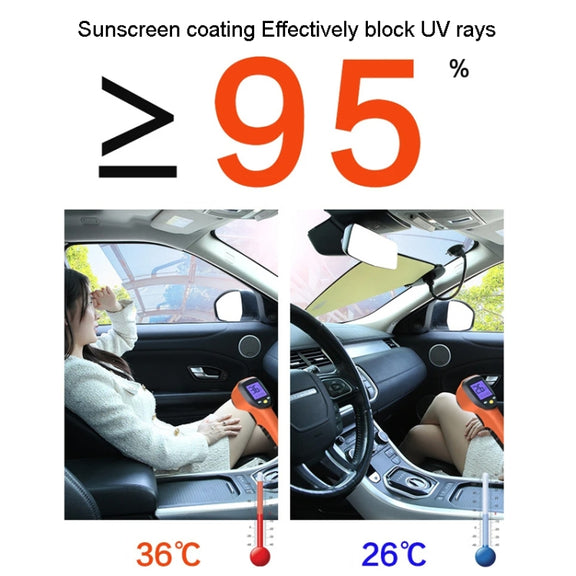 Car All Round Window Sunshade Adjustable Sunscreen Heat Insulation Sun Shade(Fairy Pink)