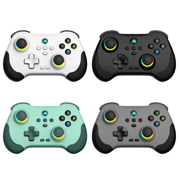 Z01 Wireless Gaming Vortex Dual Hall Body Grip For Switch / PS3 / PS4 / Adroid / IOS(black)