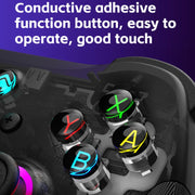 Z01 Wireless Gaming Vortex Dual Hall Body Grip For Switch / PS3 / PS4 / Adroid / IOS(black)