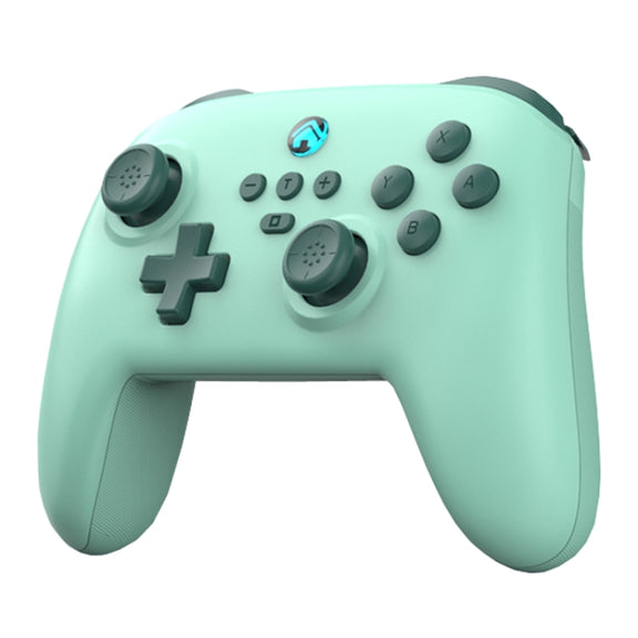 Wireless Bluetooth Gamepad With Wakeup Vibration Body Gamepad For Switch / Android / Apple / PC(Green)