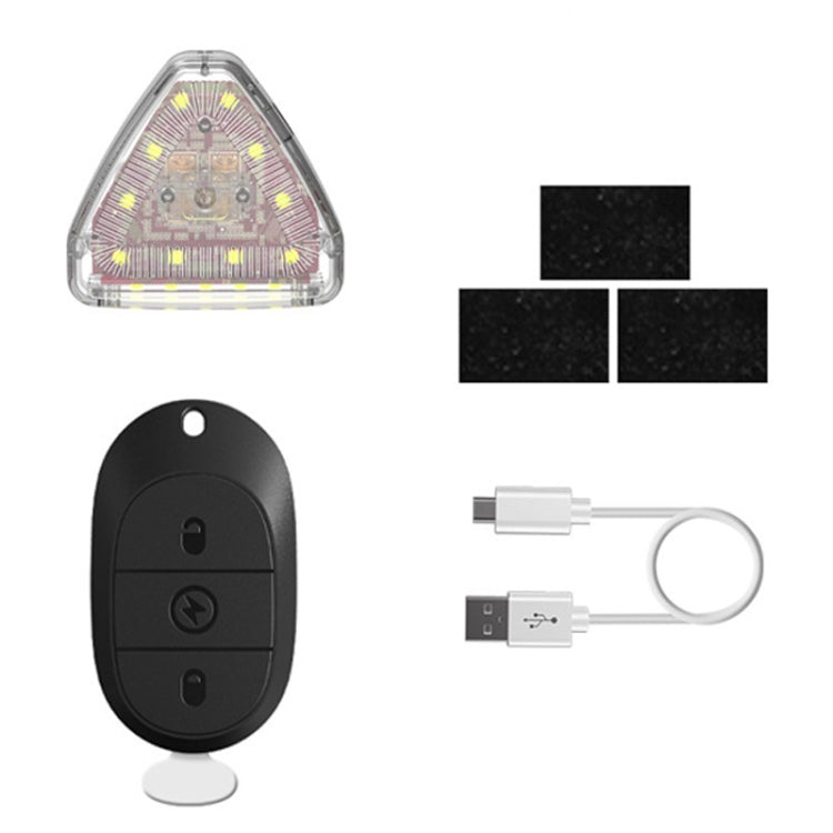 M7 Motorcycle Flashing Light Water-resistant Long Duration Wireless Remote Control Modified Warning Lights(One Light One Remote Control)