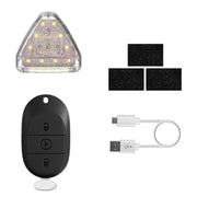 M7 Motorcycle Flashing Light Water-resistant Long Duration Wireless Remote Control Modified Warning Lights(One Light One Remote Control)