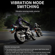 M7 Motorcycle Flashing Light Water-resistant Long Duration Wireless Remote Control Modified Warning Lights(One Light One Remote Control)