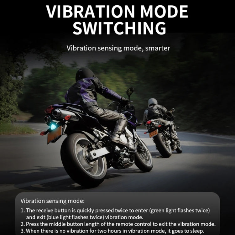 M7 Motorcycle Flashing Light Water-resistant Long Duration Wireless Remote Control Modified Warning Lights(One Light One Remote Control)