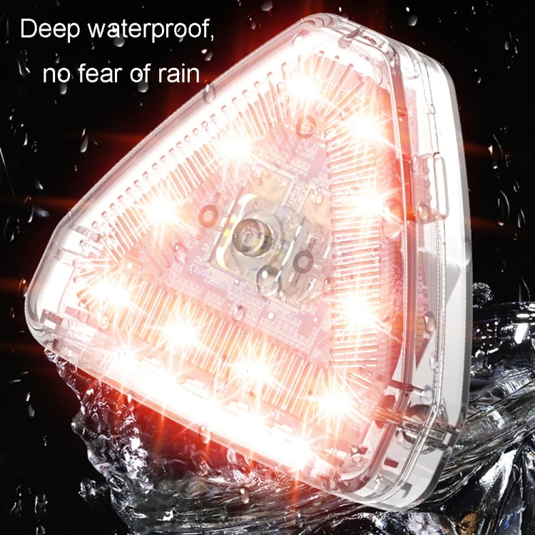 M7 Motorcycle Flashing Light Water-resistant Long Duration Wireless Remote Control Modified Warning Lights(One Light One Remote Control)