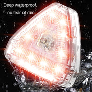 M7 Motorcycle Flashing Light Water-resistant Long Duration Wireless Remote Control Modified Warning Lights(One Light One Remote Control)