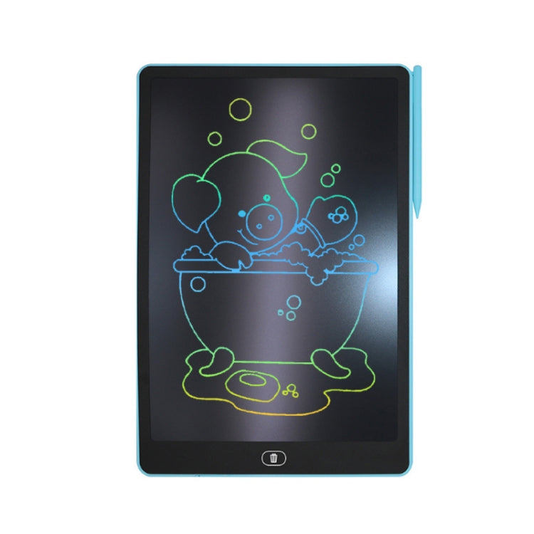 16 Inch Children LCD Writing Board Erasable Drawing Board, Color: Blue Color Handwriting