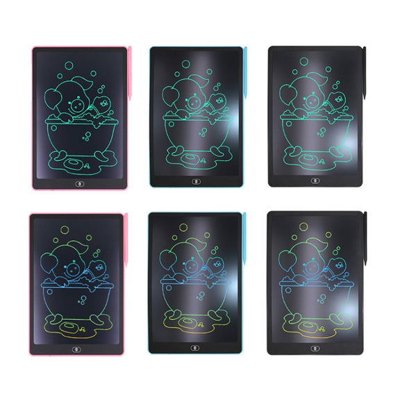 16 Inch Children LCD Writing Board Erasable Drawing Board, Color: Blue Monochrome Handwriting