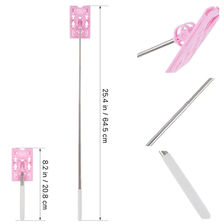Portable Extension Pole for Car Driving Parking, Color: Purple+Gray