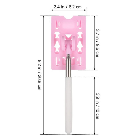 Portable Extension Pole for Car Driving Parking, Color: Purple+Gray