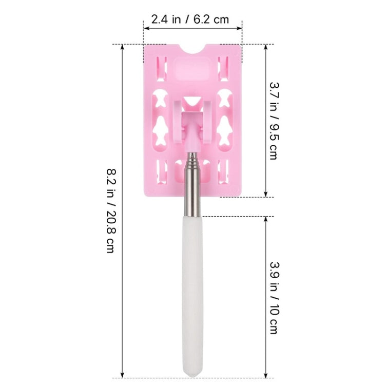 Portable Extension Pole for Car Driving Parking, Color: Purple+Gray