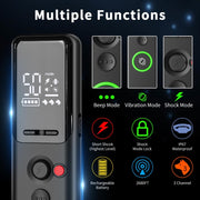 Ordinary Screen Remote Control Pet Electric Shock Circular Dog Trainer(Black)