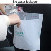 20pcs /Pack Car And Household Disposable Garbage Bag Self-Adhesive Automobile Storage Organizer, Size: Large