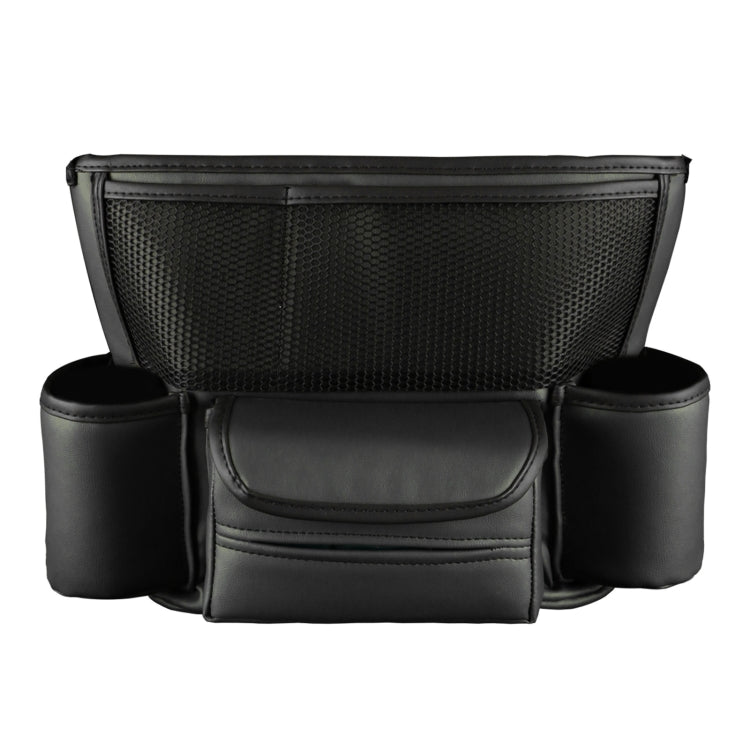 Car Multifunctional Armrest Box Storage Bag Car Interior Supplies(Black)