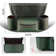 Car Multifunctional Armrest Box Storage Bag Car Interior Supplies(Green)