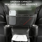 Car Multifunctional Armrest Box Storage Bag Car Interior Supplies(Green)