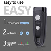 Ultrasonic Dog Repeller Stop Barker Pet Trainer(Black)