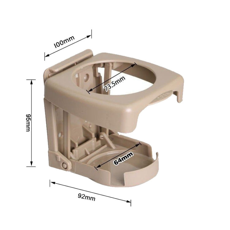 Car Air Vent Multifunctional Drink Holder Car Mug Stand Ashtray Rack(Gray)