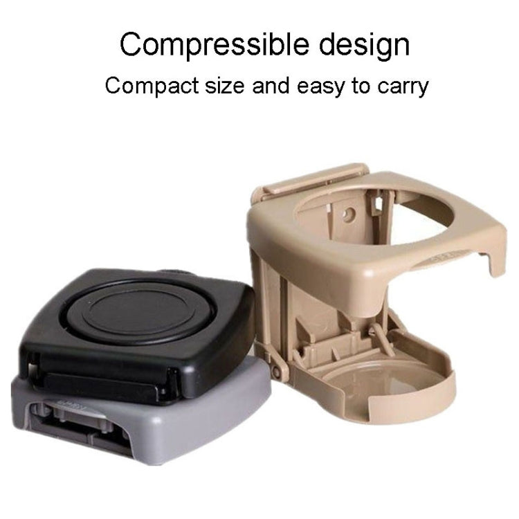 Car Air Vent Multifunctional Drink Holder Car Mug Stand Ashtray Rack(Black)