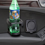 Car Air Vent Multifunctional Drink Holder Car Mug Stand Ashtray Rack(Beige)