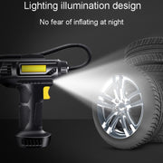 Portable Multifunctional Car Inflator Automobile Tire Pneumatic Pump, Model: Wired Pointer