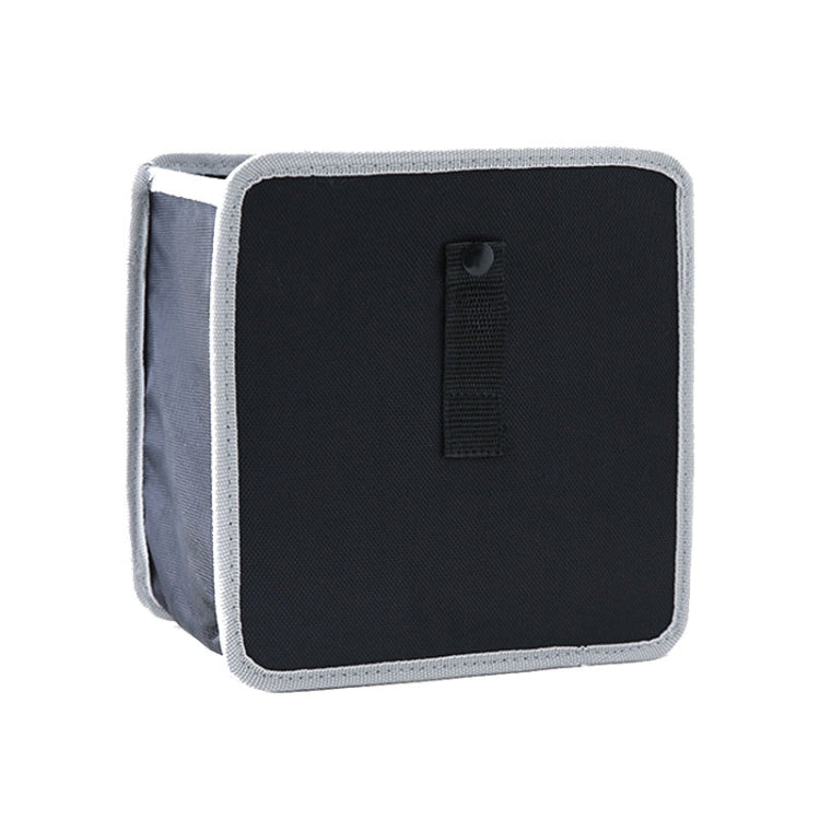 Car Seatback Trash Can Automotive Multifunctional Storage Organizer, Style: Black Gray Edge