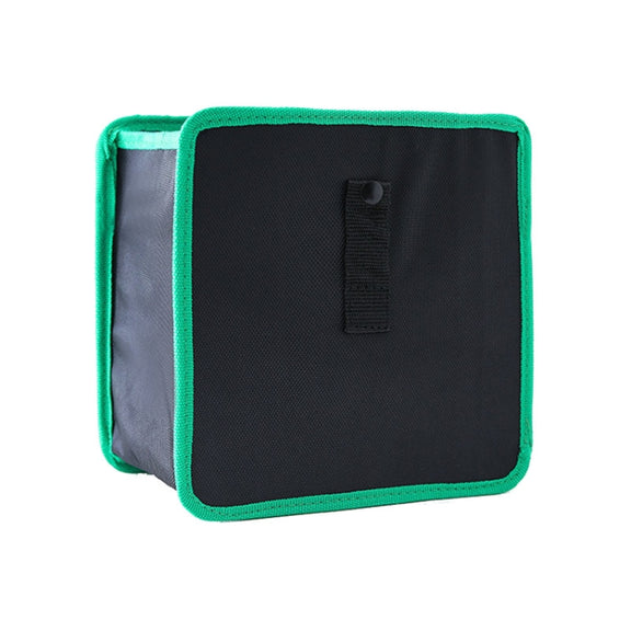 Car Seatback Trash Can Automotive Multifunctional Storage Organizer, Style: Black Green Edge