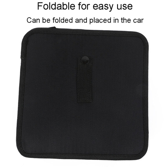 Car Seatback Trash Can Automotive Multifunctional Storage Organizer, Style: Black Red Edge