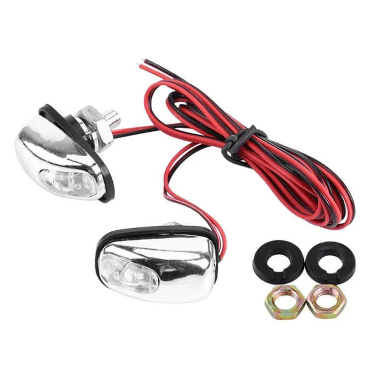 Car Wiper Sprayer Spray Decorative Lamp LED Hood Spray Lights(Colorful)