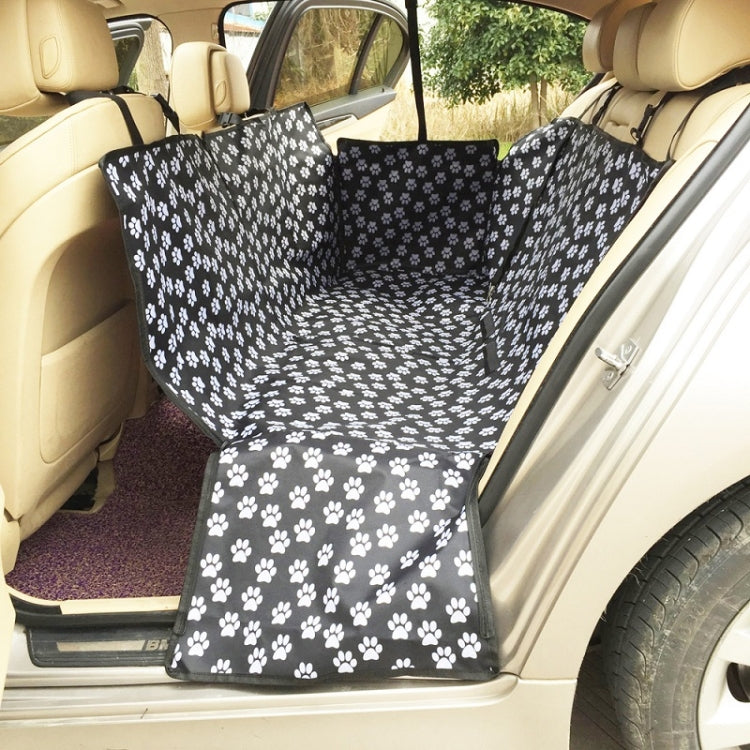 130x145x40cm Car Water-resistant Dirt-proof Thickened Rear Seat Pet Mat